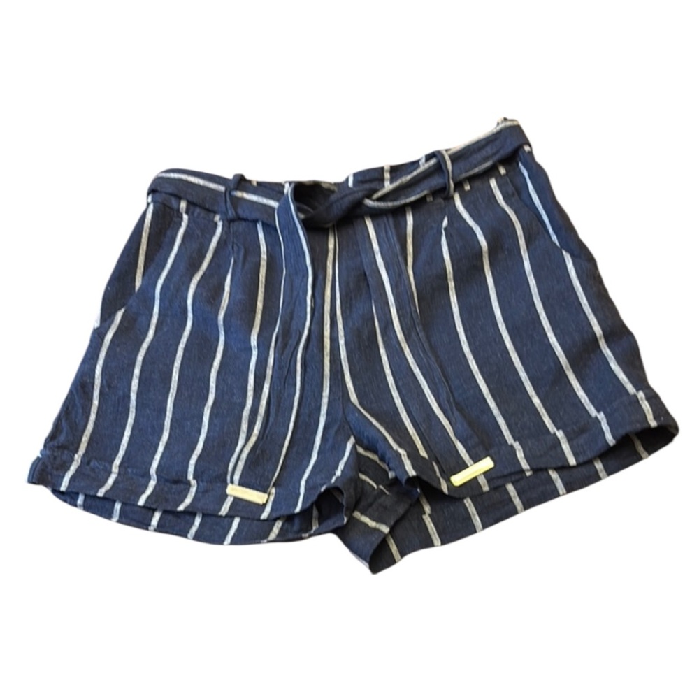 Dex Striped Navy Women's Shorts S